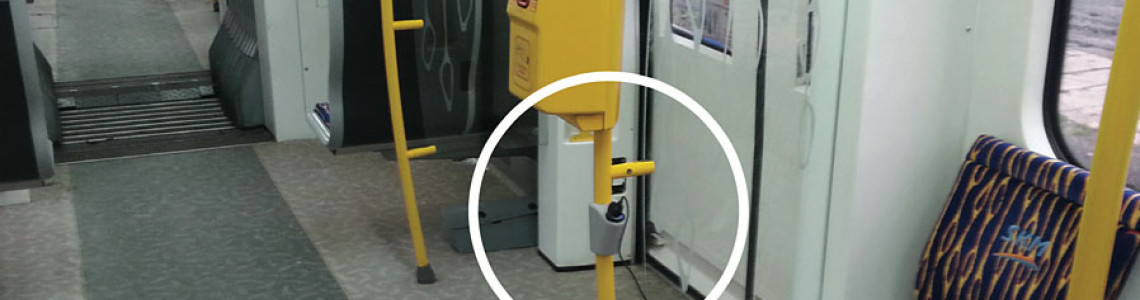 USB Chargers for Train wagons and Trolley bus in Poland