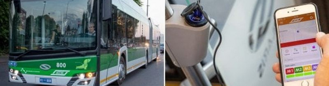 ◼ USB charger socket for  Bus