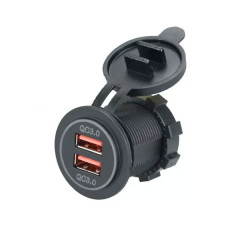 Embedded USB chargers for transport