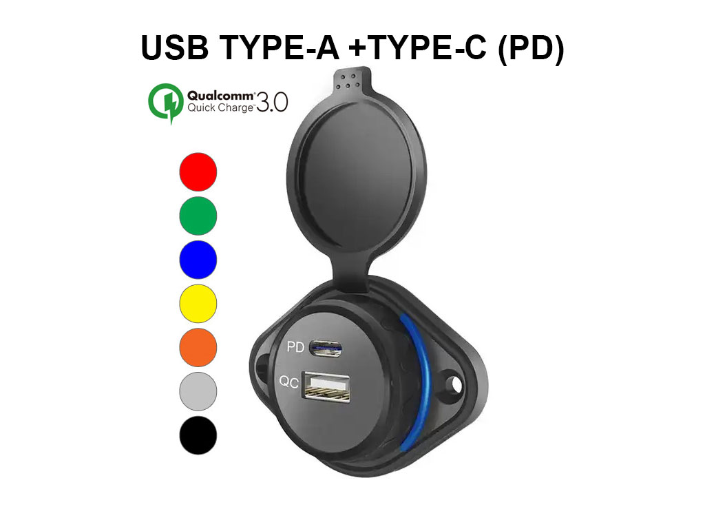  usb charging TUC-1004-BK